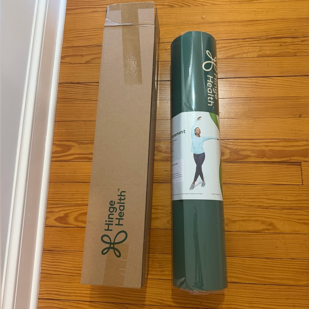 Yoga Mat Green NWT Hinge Health